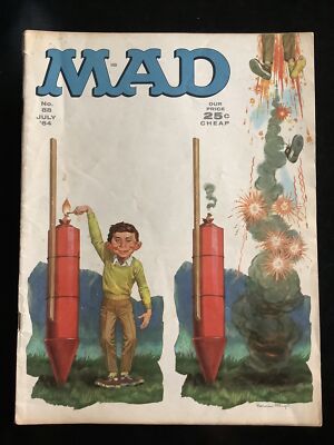 【額縁付き】mad magazine ④ A2ポスター MAD MAGAZINE NO. 258 - E.C. PUBLICATIONS - OCT. 1985 | eBay