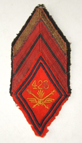 Insigne Losange tissu Patch mod 1945 - ALAT 4° RÉGIMENT HÉLICOPTÈRES