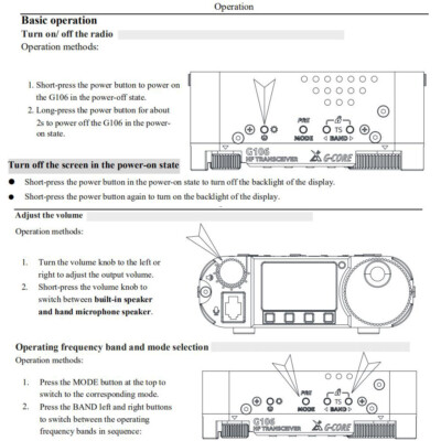 Ricetrasmettitore SDR Xiegu G106 - Radio 5W Per Radioamatori, Supporto SSB/CW/AM/FT8 - Foto 6