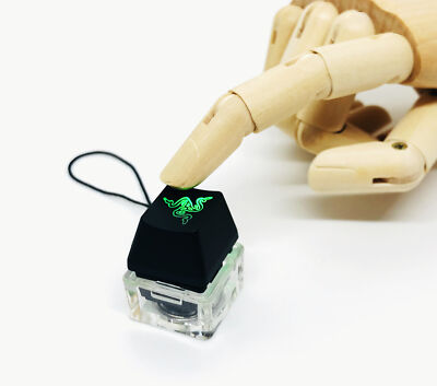 Razer Green Switch Tester Sampler Translucent Black Logo