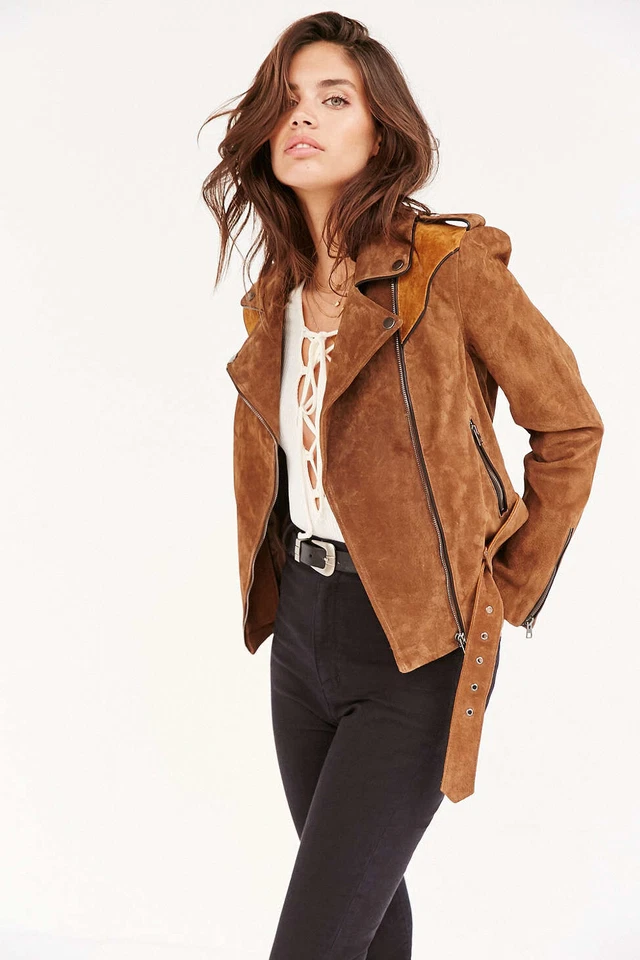 NUEVA Chaqueta Western Ecote Genuina Gamuza Empalmada Talla Pequeña Precio de venta sugerido por el fabricante: $269 urbana Foto 2 de 4