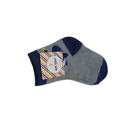 Target Kids Boys Size 5-6.5 Socks (1 Pair) Shark Multi-Color - Picture 4 of 8
