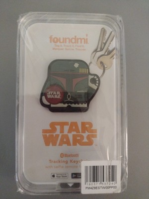Star Wars Boba Fett Foundmi Series Keychain Bluetooth