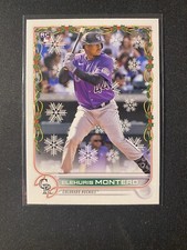 2022 Topps Holiday Elehuris Montero RC #HW19 Rockies