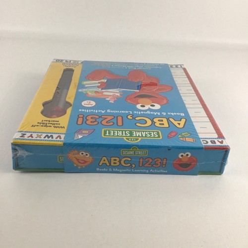 Sesame Street ABC 123 Educational Learning Kit Books Magnetic Activities Marker - 第 4/6 張圖片