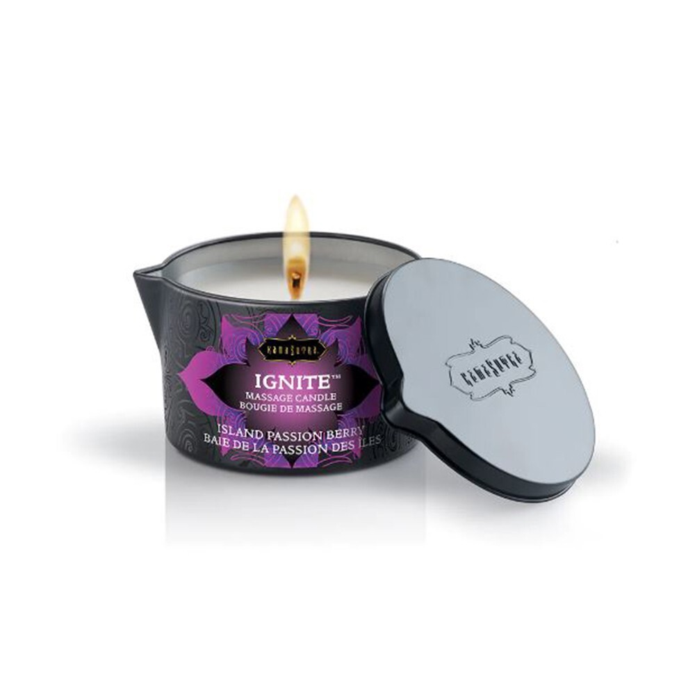Candela Per Massaggio Intimo Sensuale Karitè Aromatizzato Profumato Coppia Sexy