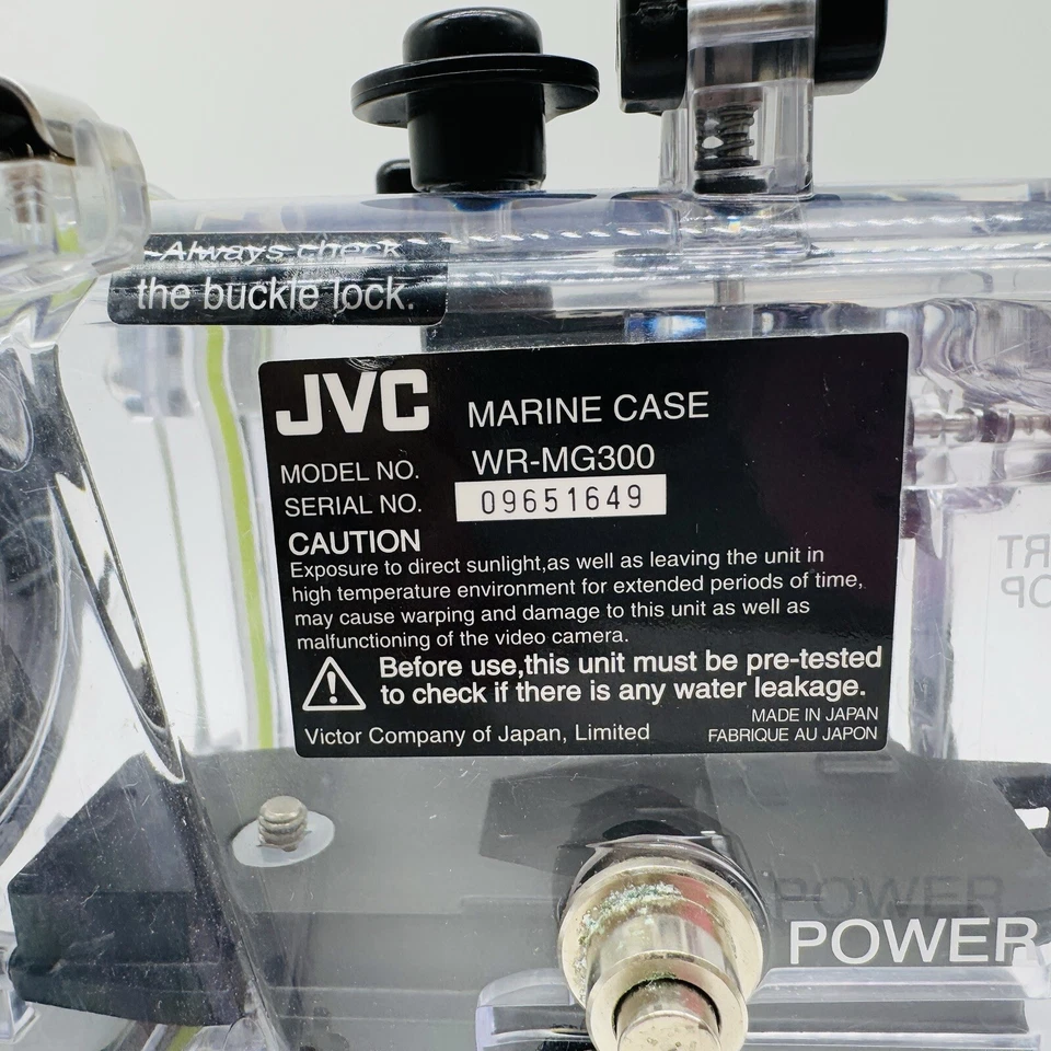 JVC Everio WR-MG300 Marine Case Underwater Housing for JVC Camcorders - Image 4 of 4