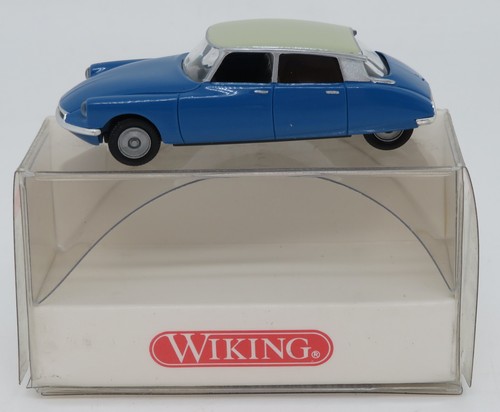 Modèle Réduit WIKING 1/87 - Opel Monza Bleu Clair, Occasion En Très Bon état (sans Boîte)