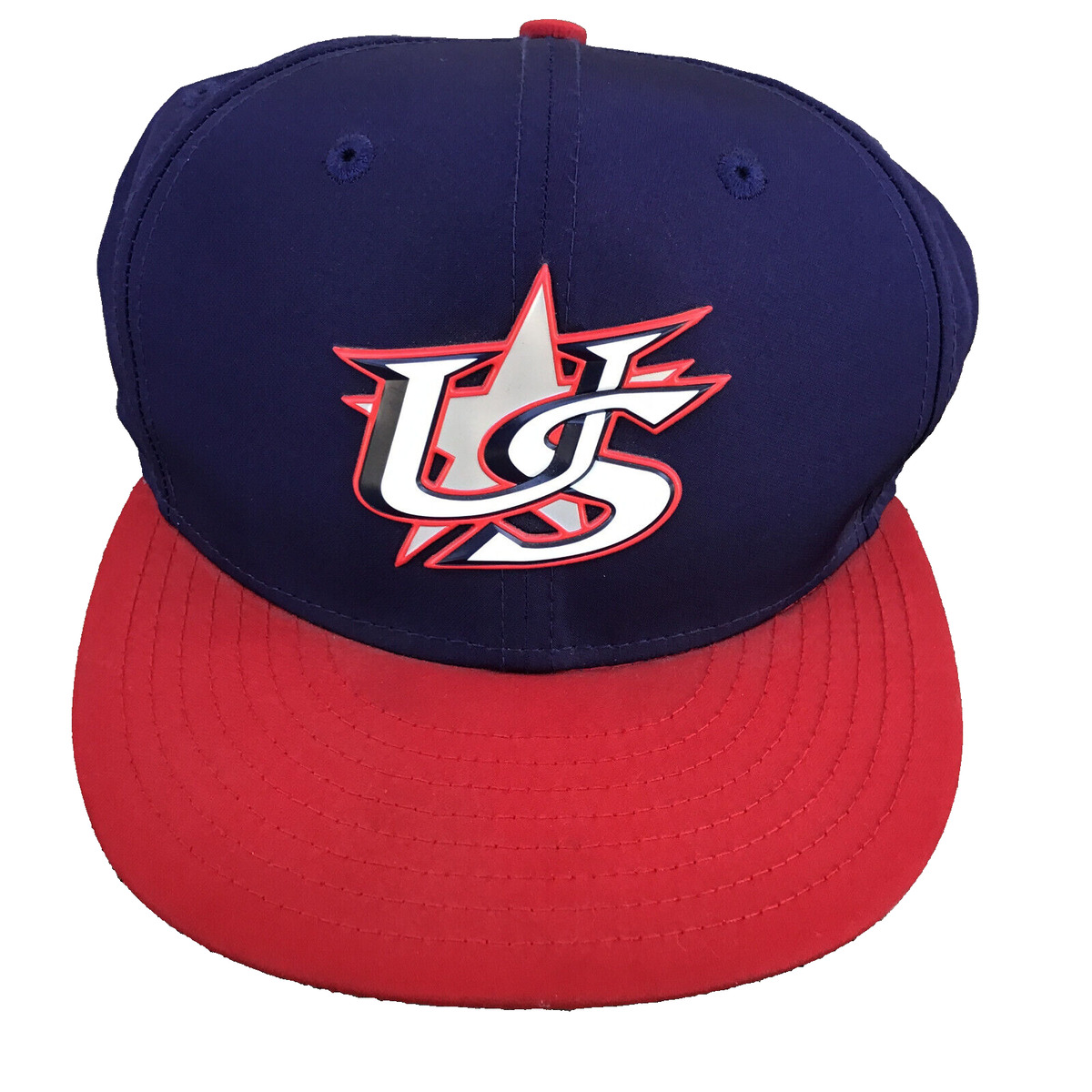 World Baseball Classic New Era 59Fifty Fitted Hat Cap 7 3/8 Team USA America