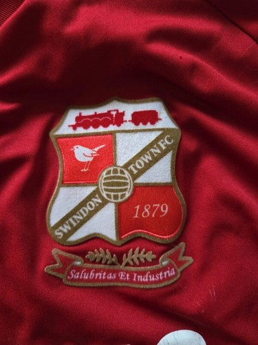 2012 - 2013 Swindon Town, Home Football Shirt by Adidas, Size XL - Picture 7 of 13