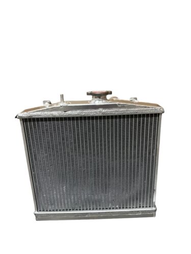 K Swap Half Size Radiator For Honda EK Civic 96-00 K Series K20 K24 Dual Core Si - Picture 7 of 11