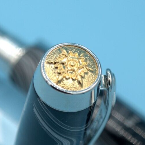 Bolígrafo Artisan Statesman en paladio y oro 22k con fordita negra - Imagen 14 de 24