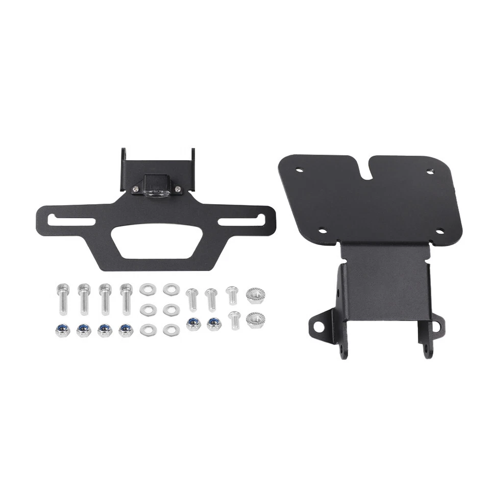 Складной хвост аккуратный устранитель крыла с подсветкой номерного знака для Yamaha YZF R3 R25 - Изображение 3 из 4