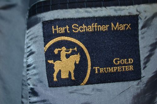 Hart Schaffner Hart Men Vitale Barberis Canonico Button Suit Sz 42L Wst 34x31 - Picture 12 of 21