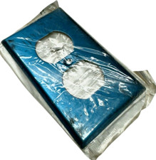 Leviton 003-84003 Stainless Steel 1-Gang Duplex Receptacle Wall Plate