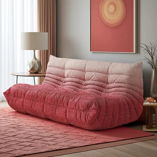 Caterpillar Lazy Sofa 1 to 3 Seats Tatami Floor Sofa Nap Couch Chesterfield Sofa - Picture 39 of 50