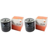 2X Mahle / Knecht ÖLfilter OC 278 Oil Filter