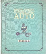 ENCICLOPEDIA E STORIA DELL'AUTO AA.VV. L'EUROPEO 1968  RILEGATO