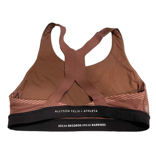 Allyson Felix Athleta Ultimate Legend Medium Support Sports Bra Size Extra Large - Picture 2 of 4