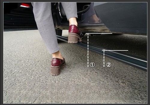 Deployable Electric Running Board Side Step Fits for LR Defender 110 2020-2024 - Picture 15 of 15