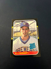 1987 Donruss Baseball B.J. Surhoff Rookie Card #28 Set Break NM
