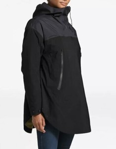 black cagoule jacket