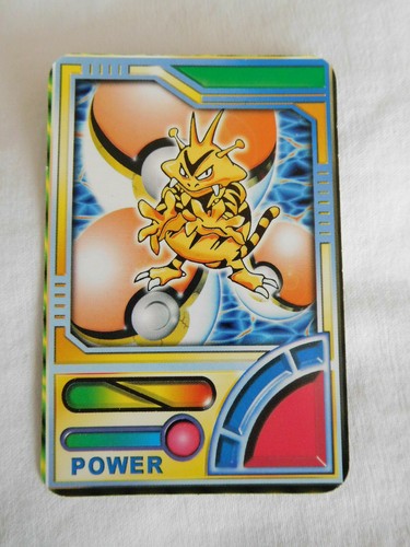 1990s Pokemon Pocket Monsters Holo Prism Vending Sticker Charizard Large POWER - Picture 5 of 5