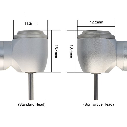 Pieza de mano dental de alta velocidad COXO 4 orificios LED turbina autoalimentada CX207-W CX207-F - Imagen 6 de 87