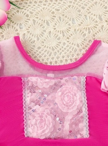 NEW Boutique Princess Sleeping Beauty Aurora Girls Bikini Swimsuit - Picture 3 of 8