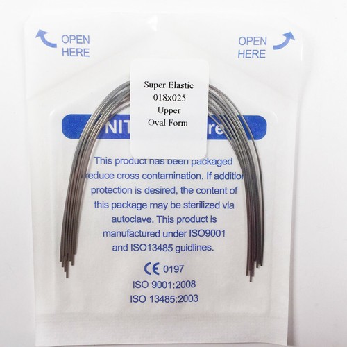 10packs Dental Orthodontic Arch Wires Rectangular Niti Super Elastic Oval Form - Picture 21 of 26