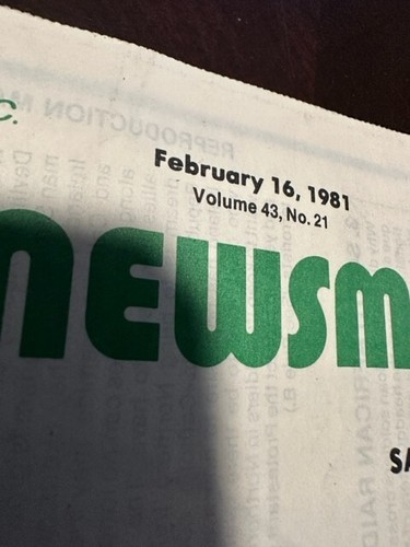 World Newsmap 1981 edición en el extranjero; una tragedia irlandesa TX - Imagen 2 de 4