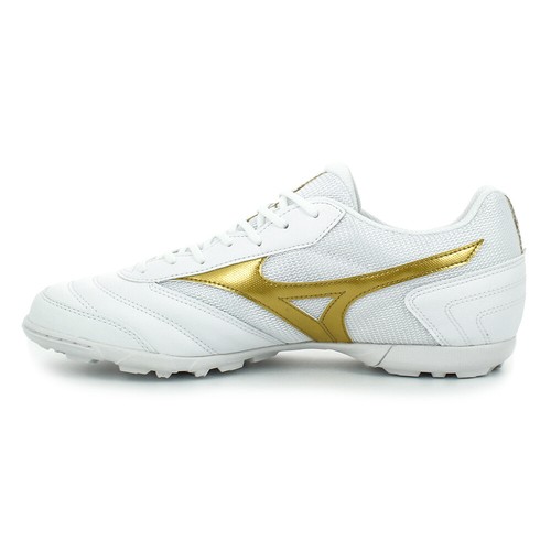 Scarpe da calcetto uomo MIZUNO MRL CLUB AS col. bianco e oro Q1GB200350 |  eBay