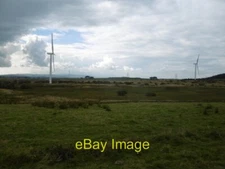 Photo 6x4 Wind turbines Gabroc Hill On mossland between Dunlop and Neilst c2016