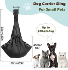 Pawaboo Dog Sling Carrier for Small Dogs Puppy Carrier for Small Dogs or Cats