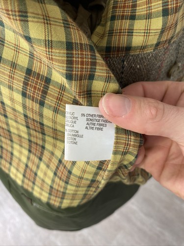 GRENFELL Men’s TWEED Field Coat Shooting Hunting English VINTAGE Jacket (XL) - Picture 18 of 21