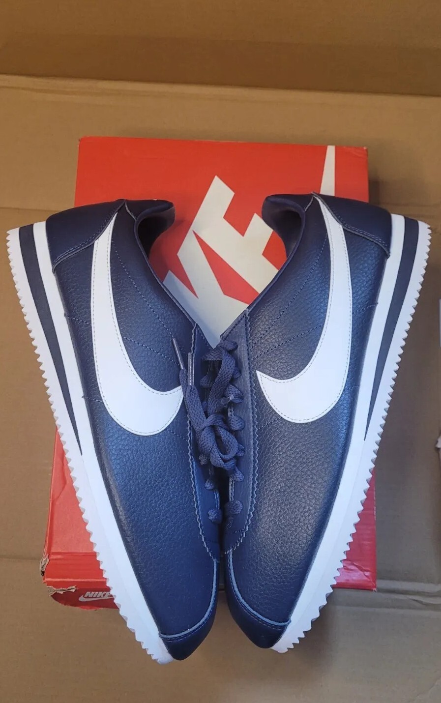 Size 11 - Nike Cortez Midnight Navy for 