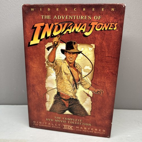 Indiana Jones The complete DVD movie collection LIKE NEW! Fast Shipping!