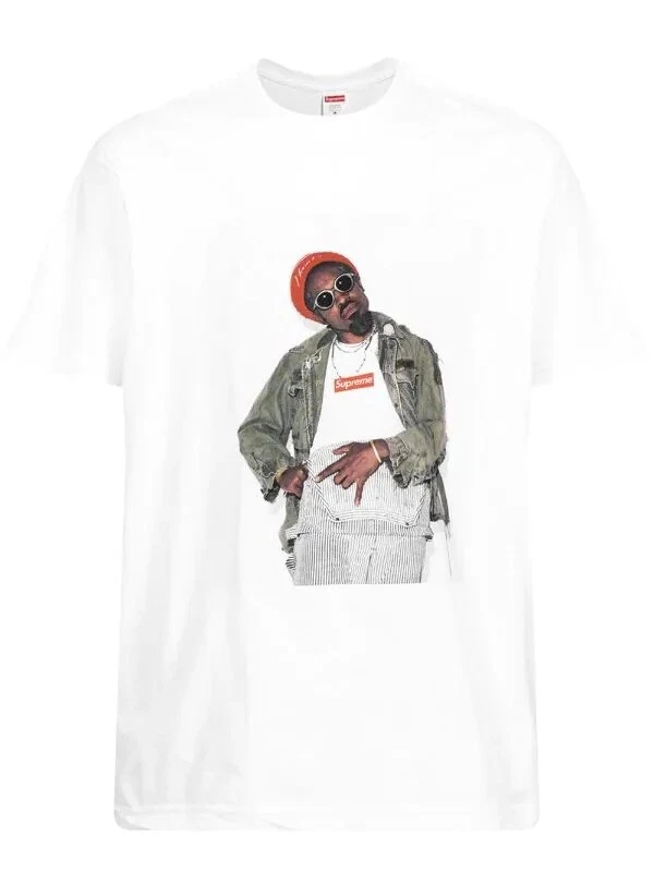 T shirt Supreme FW22 « Andre 3000 » taille moyenne TOUT NEUF