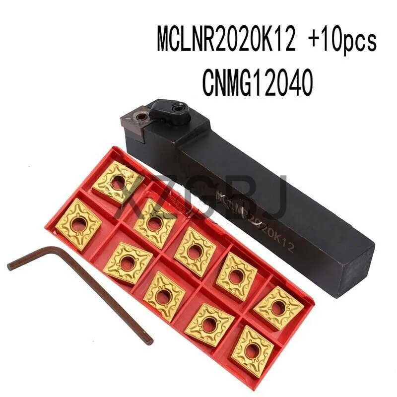 10pcs CNMG120408-MA LF6018 CNMG432 CNC Carbide Turning Inserts For - Foto 11