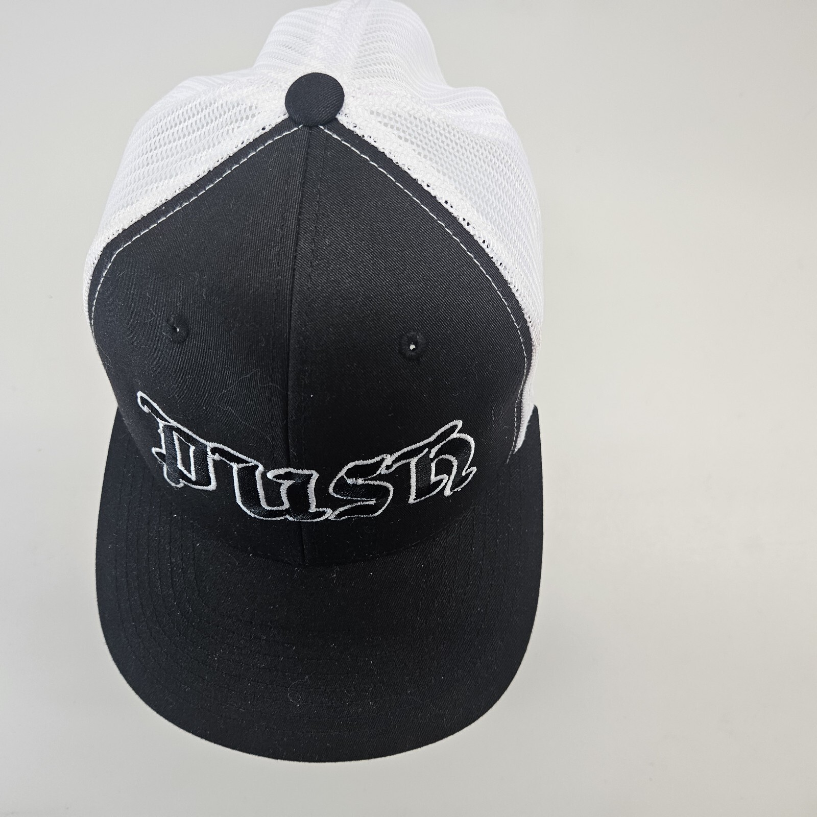 PUSH Hat Fancy Script Adjustable Snapback Black F… - image 2