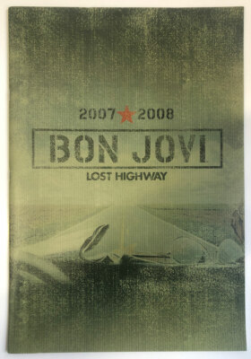BON JOVI LOST HIGHWAY ジャパンツアー ポスター BON JOVI LOST HIGHWAY ジャパンツアー ポスター