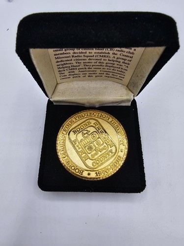 Moneda de 40 años de servicio del condado de Boone