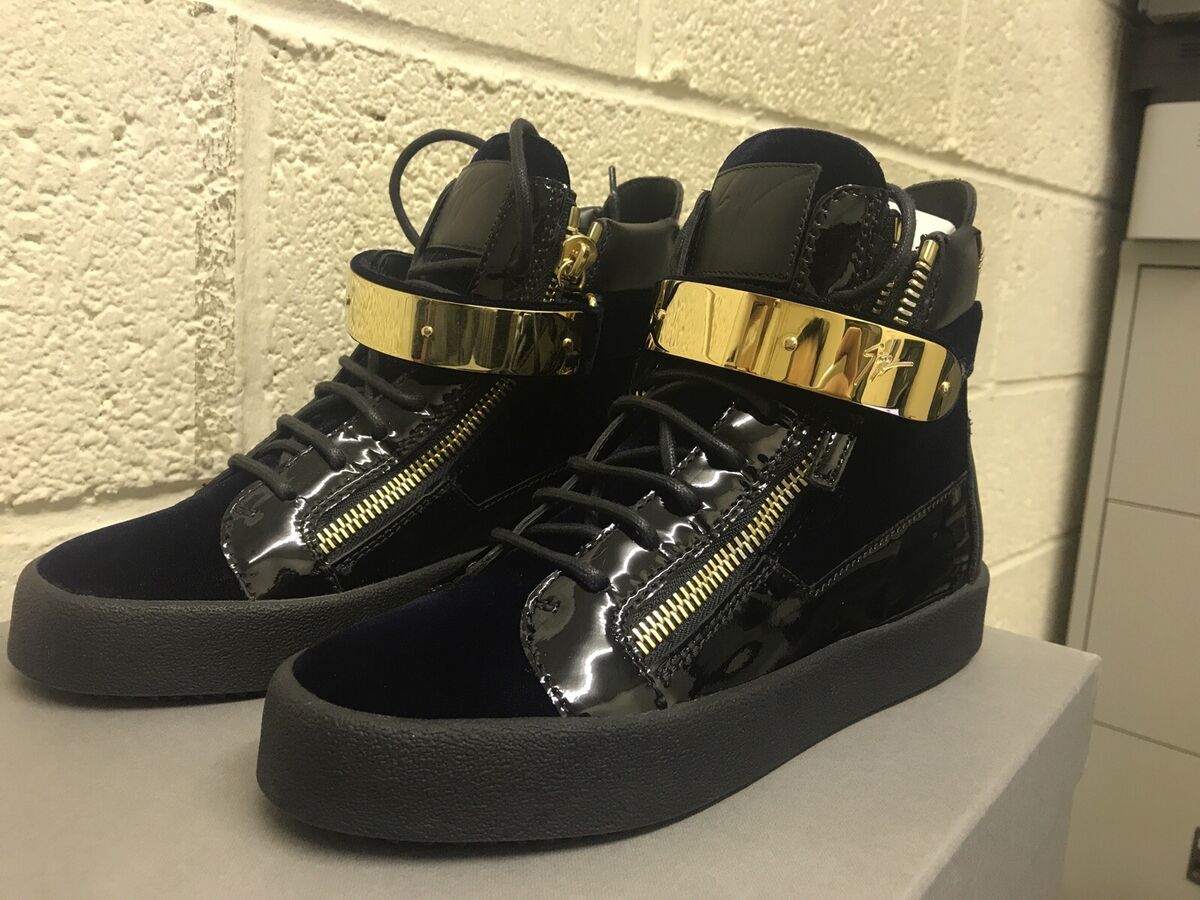 NEW GIUSEPPE ZANOTTI GZ HIGH TOP SNEAKER SHOES TRAINERS RRP NEW GIUSEPPE ZANOTTI GZ HIGH TOP SNEAKER SHOES TRAINERS RRP