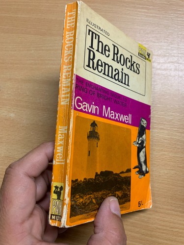 1966 GAVIN MAXWELL "LAS ROCAS PERMANECEN" OTTERS LIBRO DE TAPA BLANDA (P2) - Picture 2 of 12