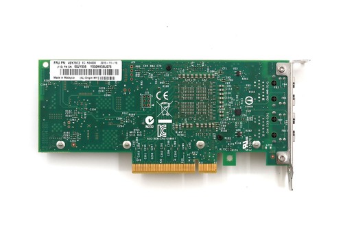 IBM X540-T2 Dual-Port 10GbE PCIe Network Adapter FRU P/N: 49Y972 Tested Working - Picture 4 of 5