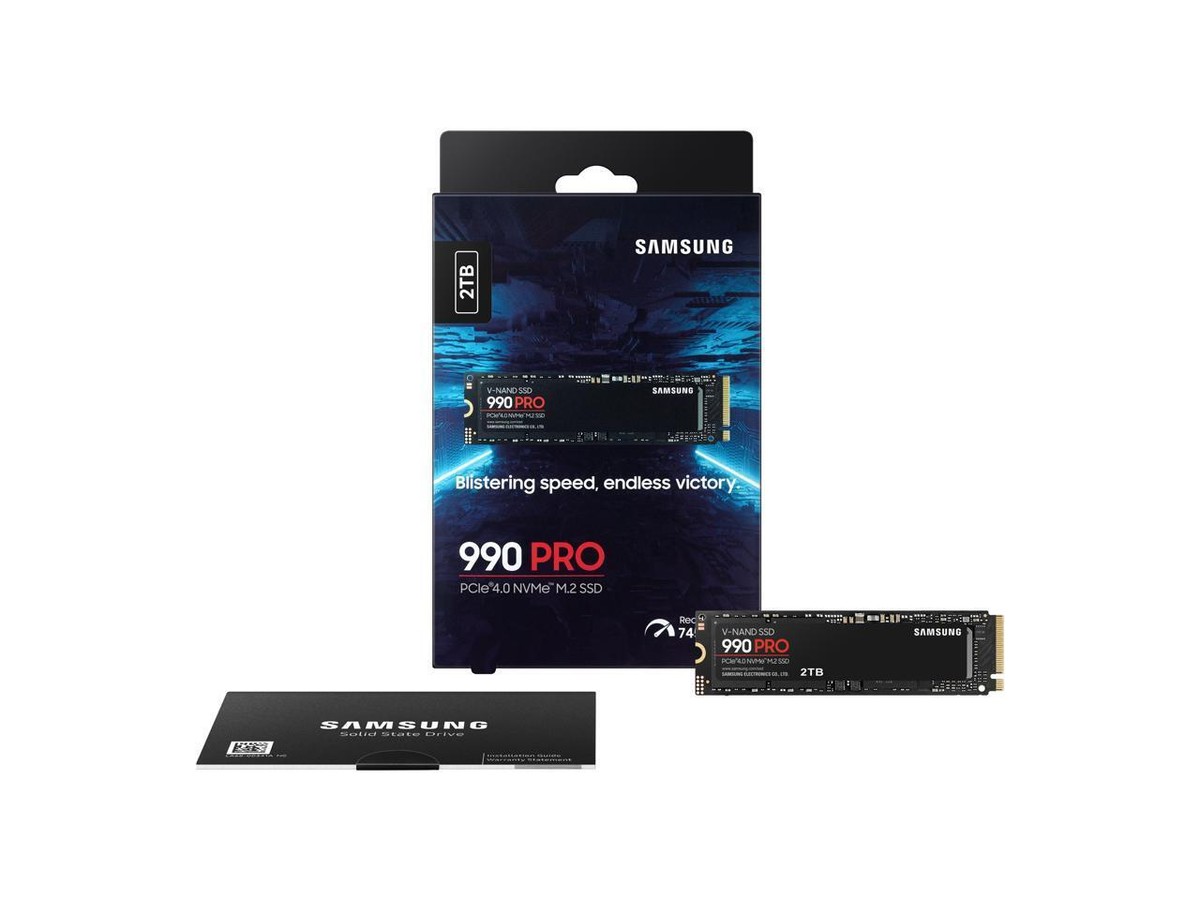 送料込★匿名配送★SAMSUNG 990 PRO 2TB PCIe4.0★中古品 Samsung 990 PRO SSD NVMe M.2 Gen4 M.2 2280 Internal 7 450 MB