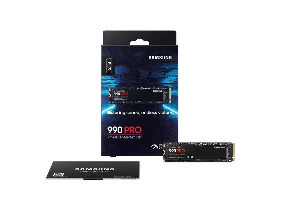 SAMSUNG 2TB SSD 990 PRO PCIe 4.0 M.2 2280 Up-to 7,450MB/s Internal NVMe Drive - Image 3 of 4