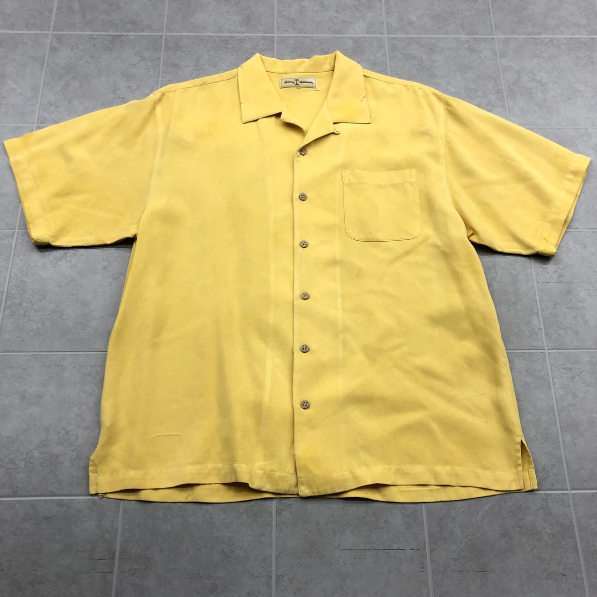 Tommy bahama hotsell yellow shirt