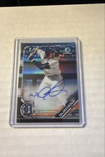 2019 Bowman Chrome Draft Pick Autographs Nick Quintana #/75 Tigers