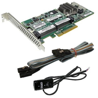 HP Smart Array P420 SAS RAID Controller 633538-001 +1GB Cache +SAS Cable +BBU FP